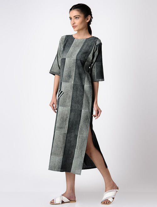 Brick/Brick Black kurta