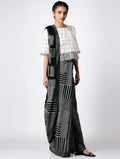Rotate Black Saree - BANANA labs
