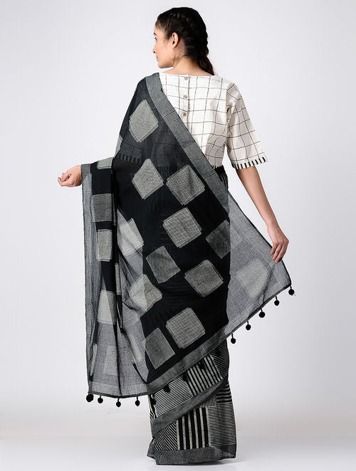 Rotate Black Saree