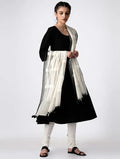 Sticks White Dupatta - BANANA labs