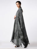 Collage Black Dupatta - BANANA labs
