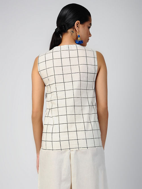 Grid White Top