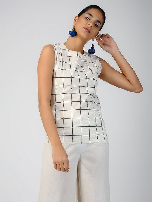 Grid White Top