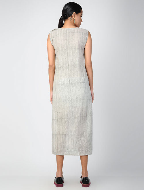 Pins White Dress with Slip