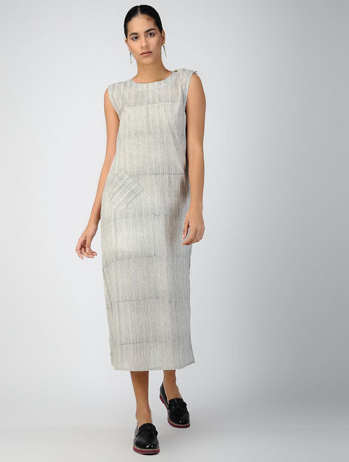 Pins White Dress with Slip