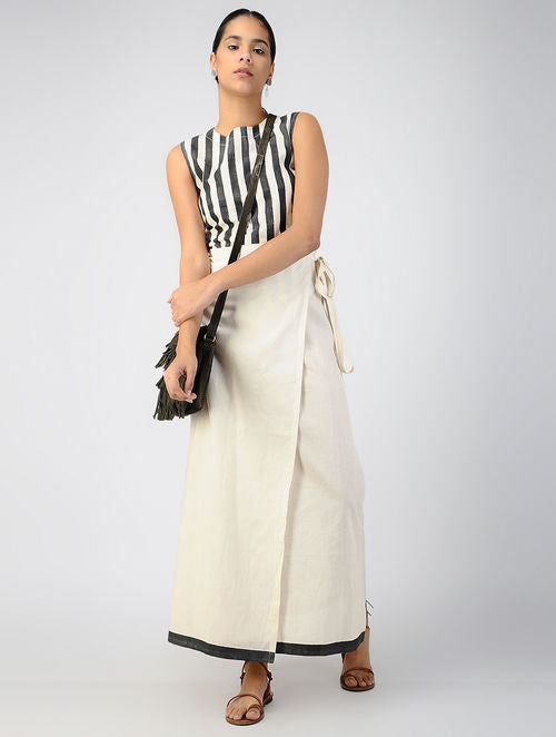 Scanner White Long Skirt