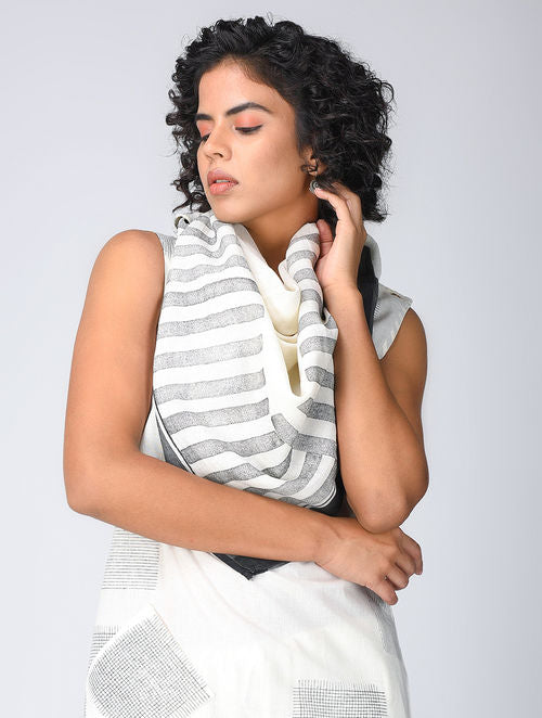 Sticks White Scarf