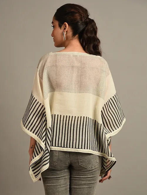 Corner Piano Mul Kaftan with Slip