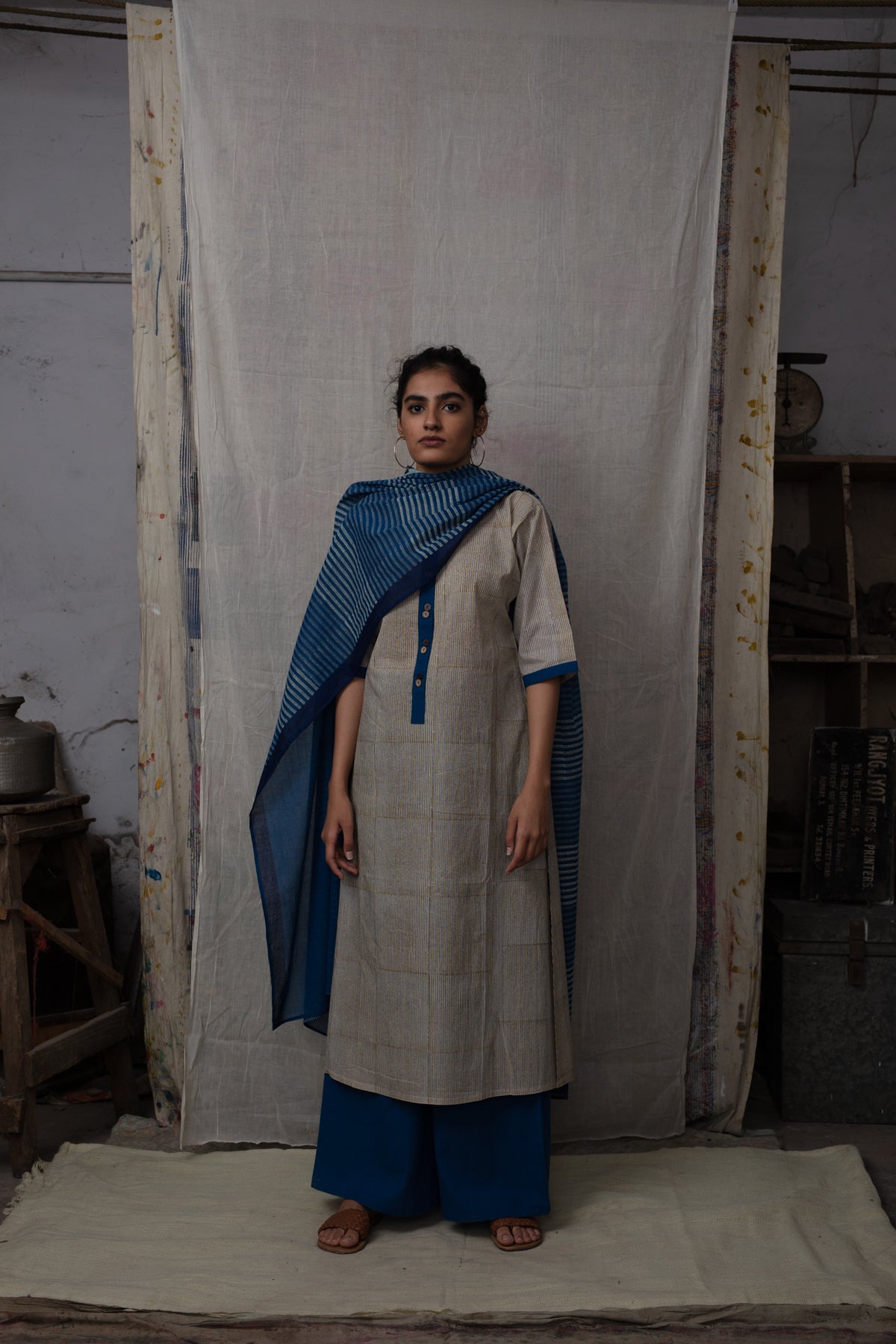 Haze Mustard Kurta
