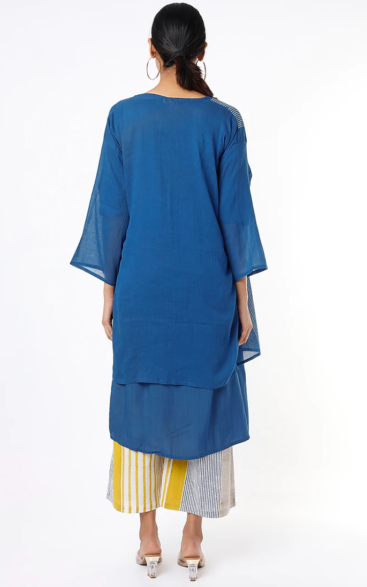 Indi Kurta Set with Shrug