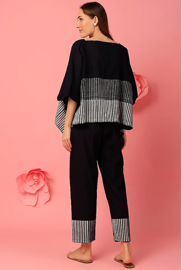 Charcoal Grade Kaftan with Pants