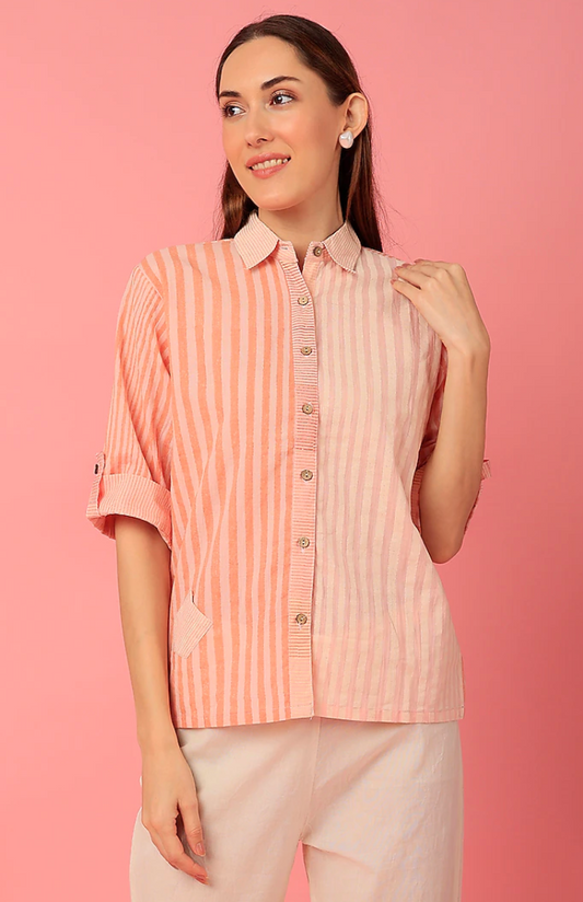 Rhythm Pink Shirt