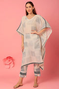 Criss Cross Kaftan Set with Slip (Set of 3) - BANANA labs