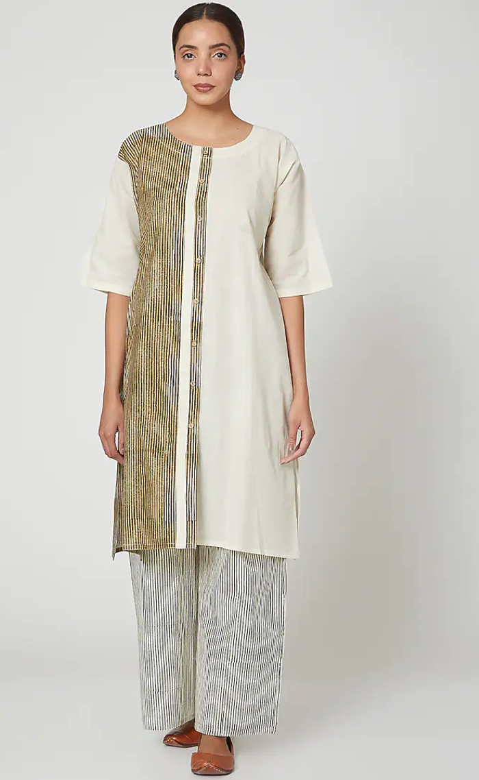 Half and Half Kurta