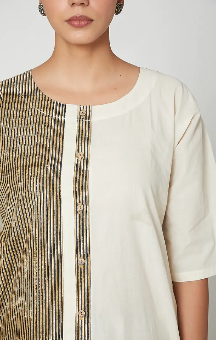 Half and Half Kurta