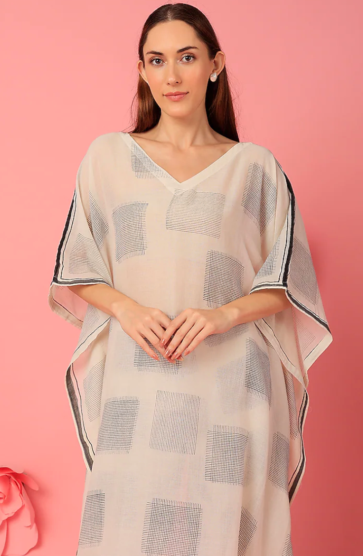 Criss Cross Kaftan and Pants Coordinate (Set of 2)