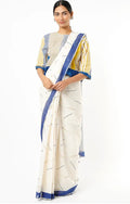 Sprinkles White Saree - BANANA labs