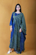 Twister Navy Kurta Set - BANANA labs