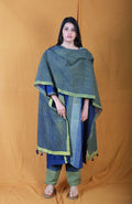 Twister Flabber Navy Kurta Set - BANANA labs