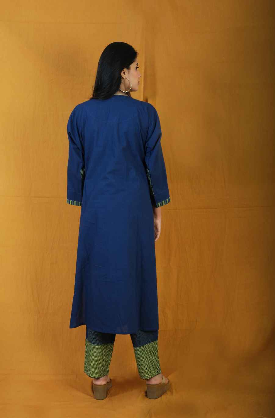 Twister Flabber Navy Kurta