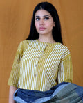 Twister Zesty Yellow Blouse - BANANA labs