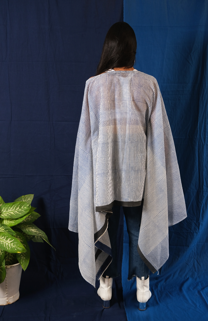 Twister Blue Wind Piano Kaftan