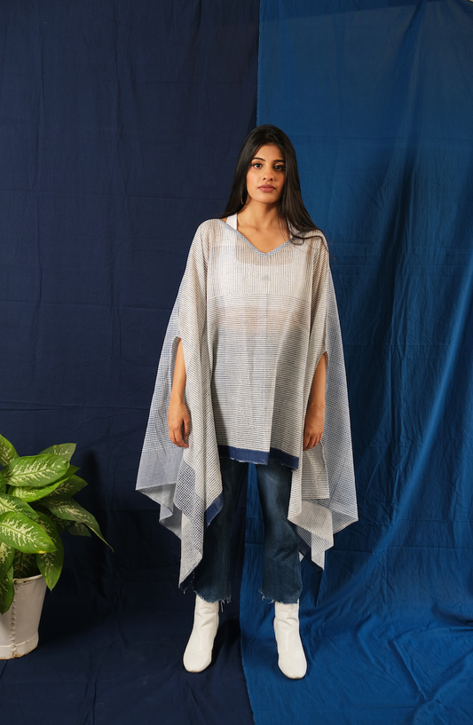 Twister Blue Wind Piano Kaftan