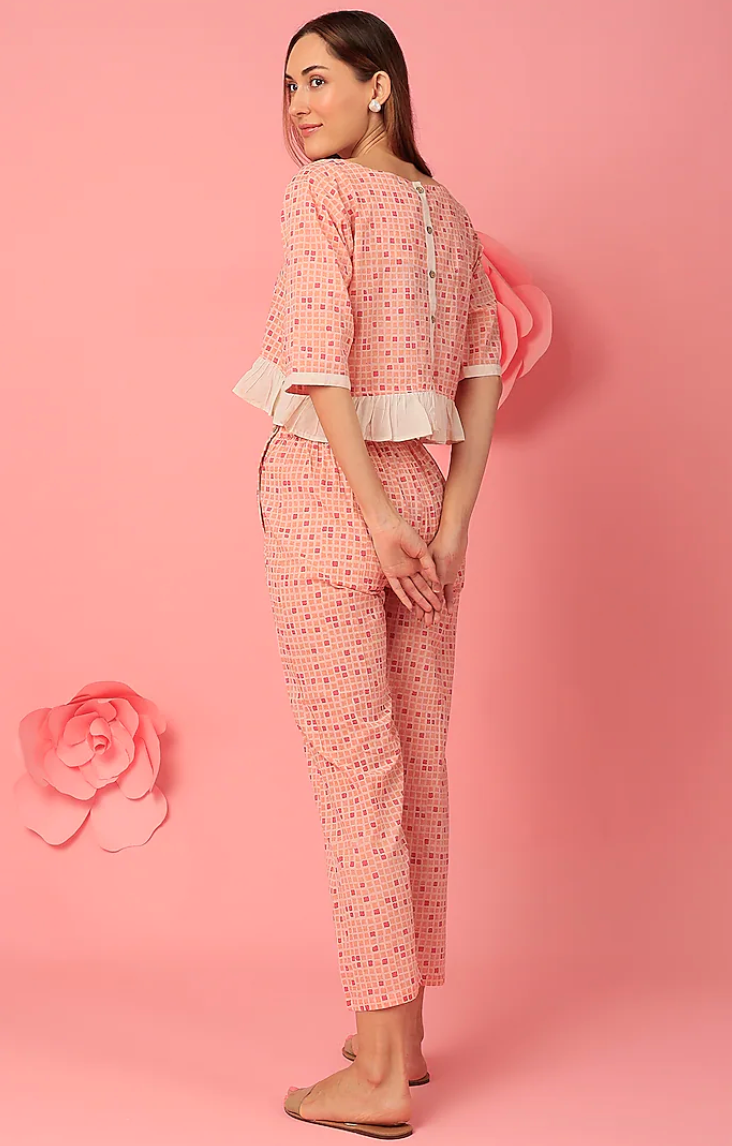 Clove Squary Crop Top and Pants