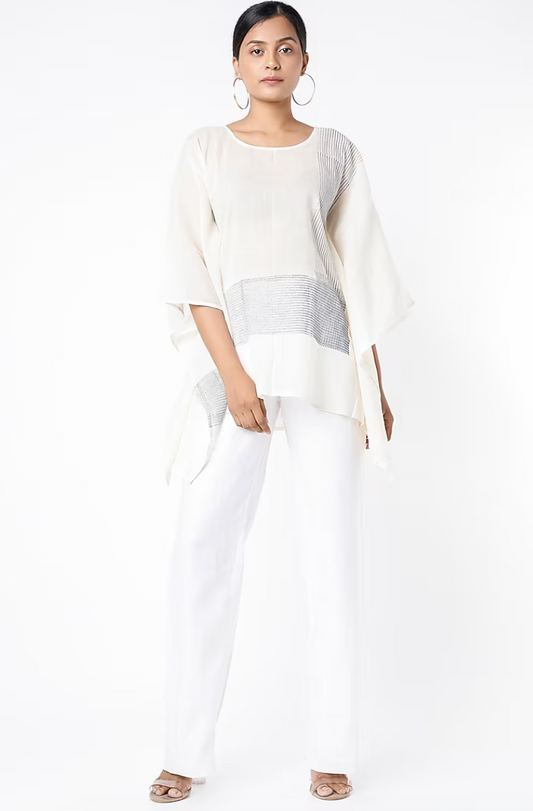 Monochrome basic Sidey Kaftan