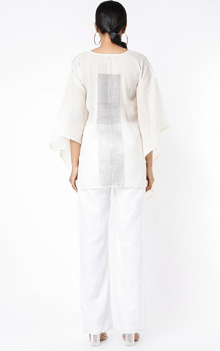 Monochrome basic Sidey Kaftan