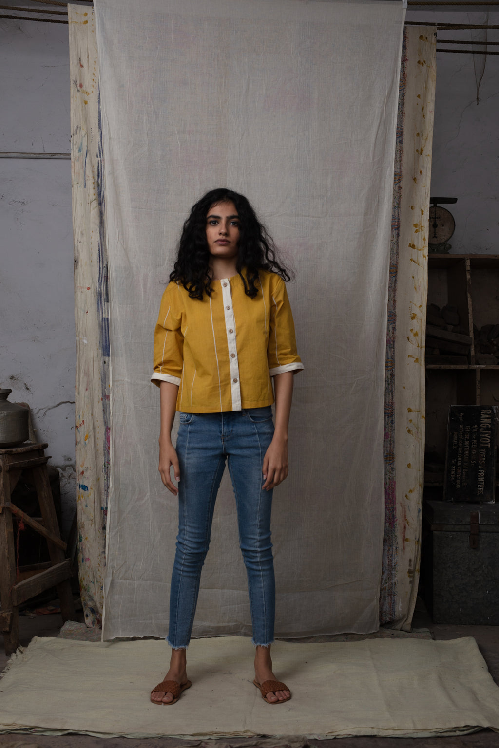 Hint Mustard Top