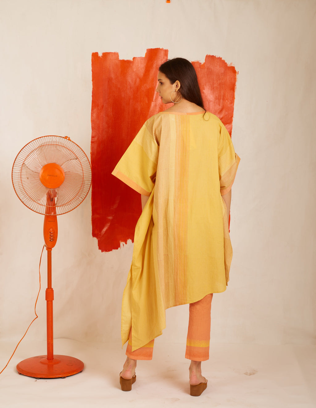 BANANA Yellow Sunshine Kaftan and Pants