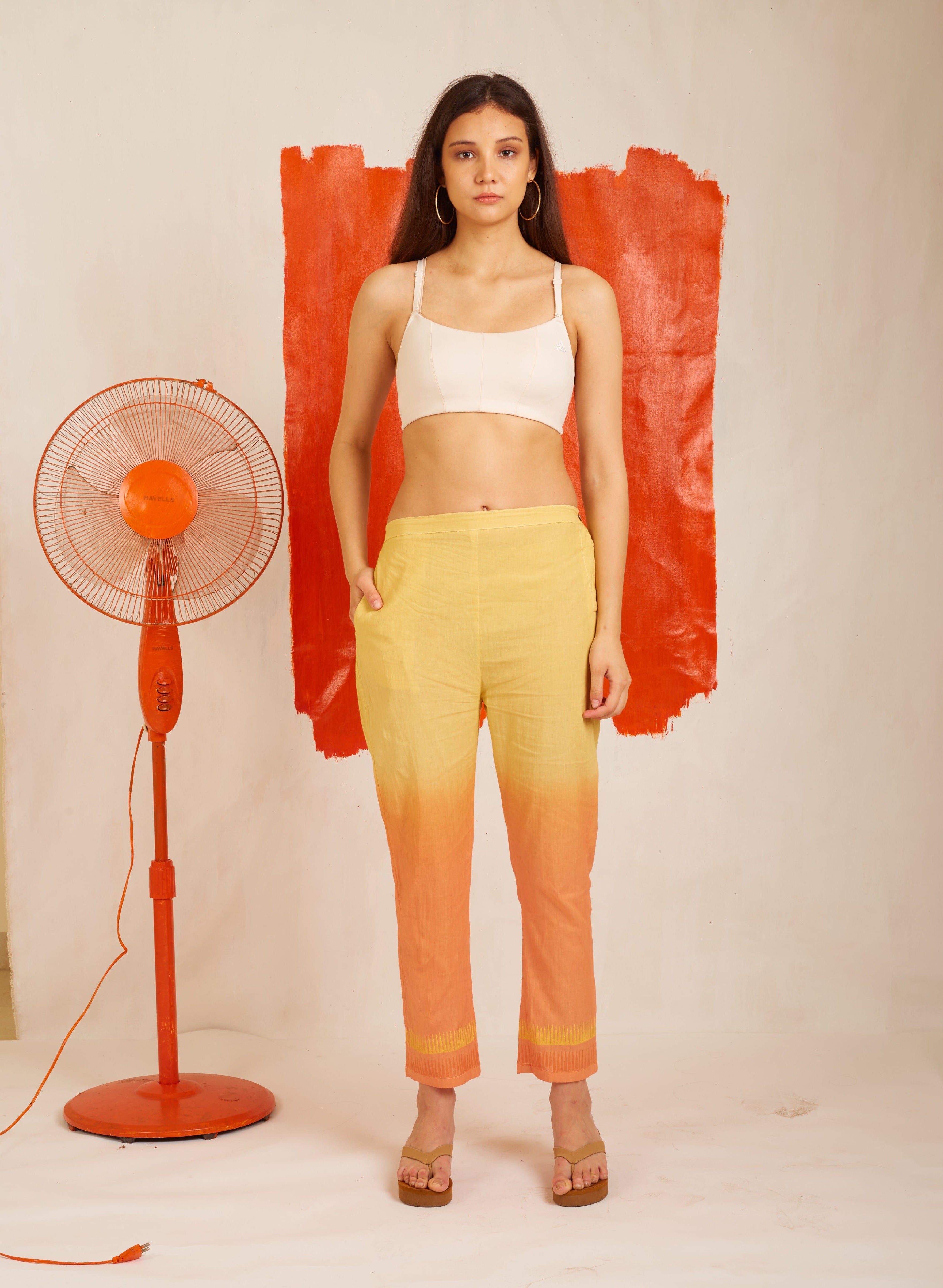 BANANA Yellow Sunshine Kaftan and Pants