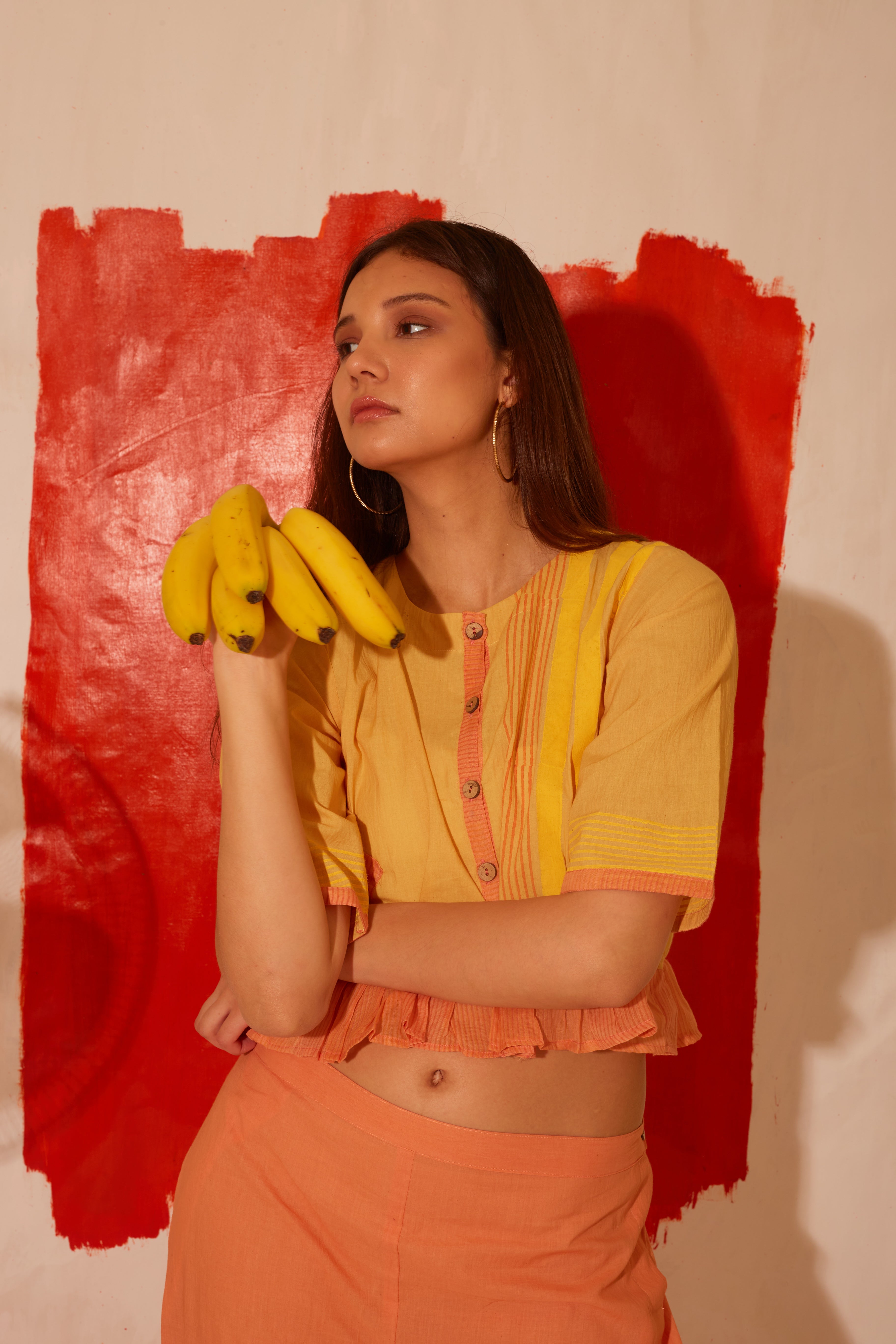 BANANA Papaya Punch Top