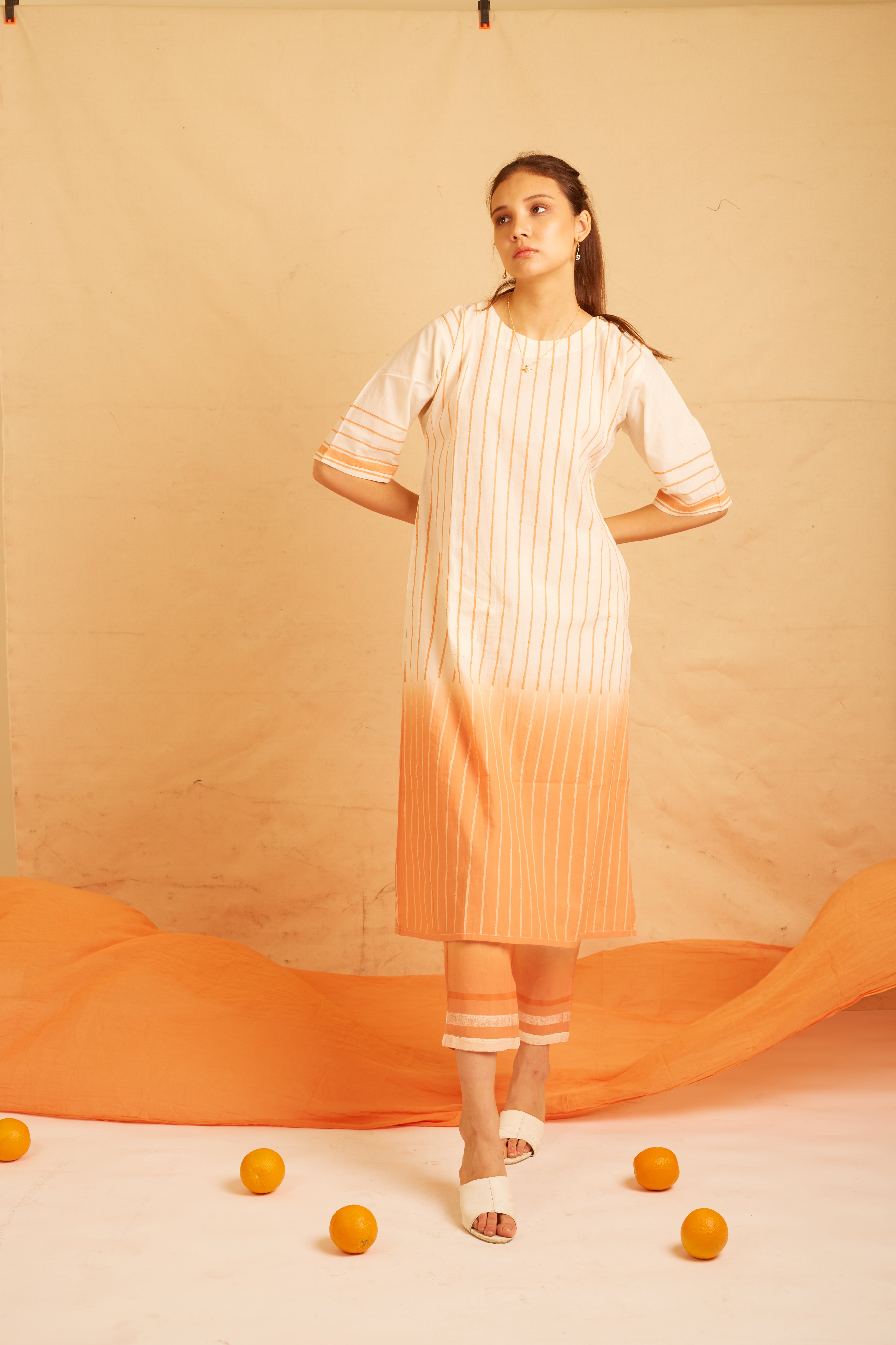 BANANA Carrot Kurta Set