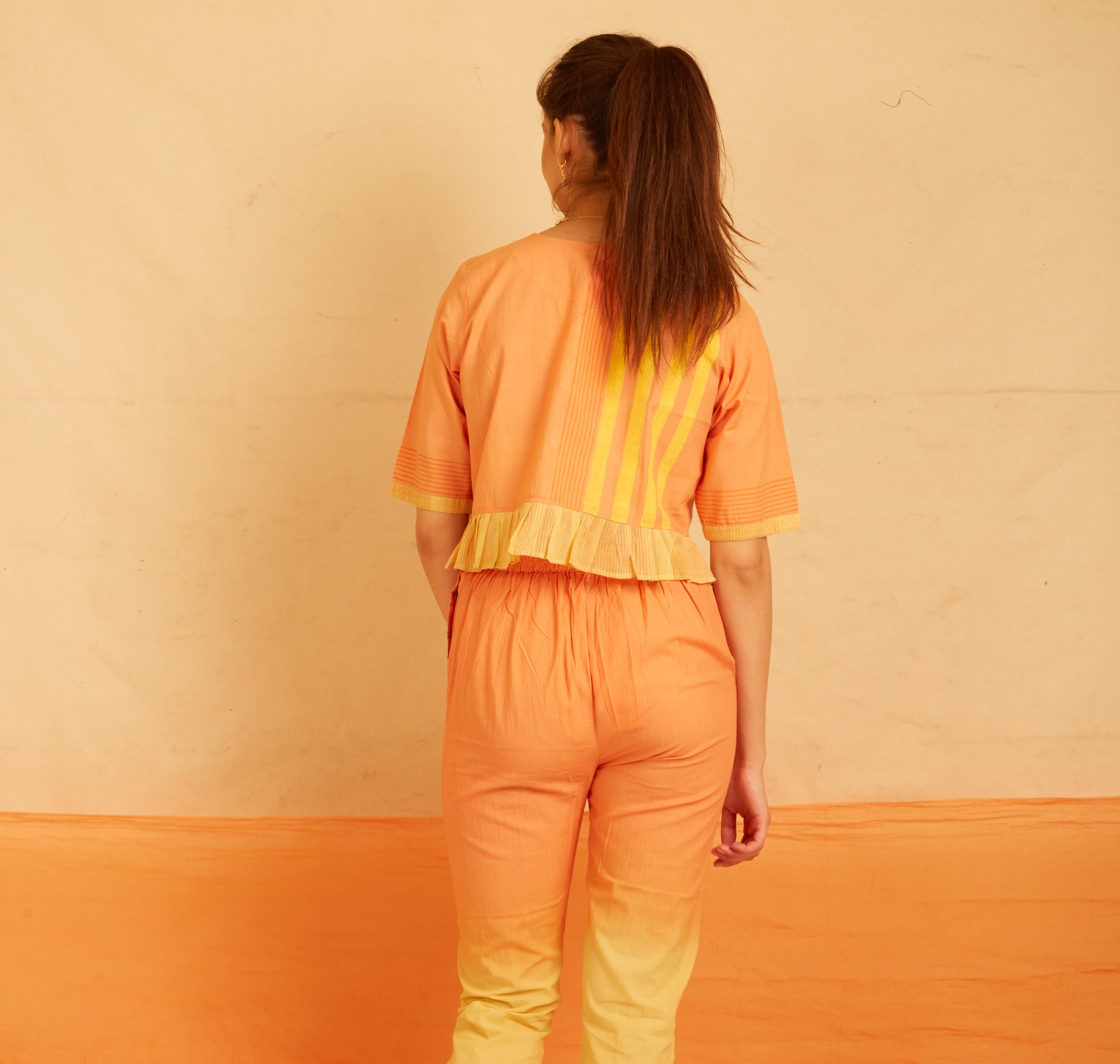 BANANA Pumpkin  Crop Top