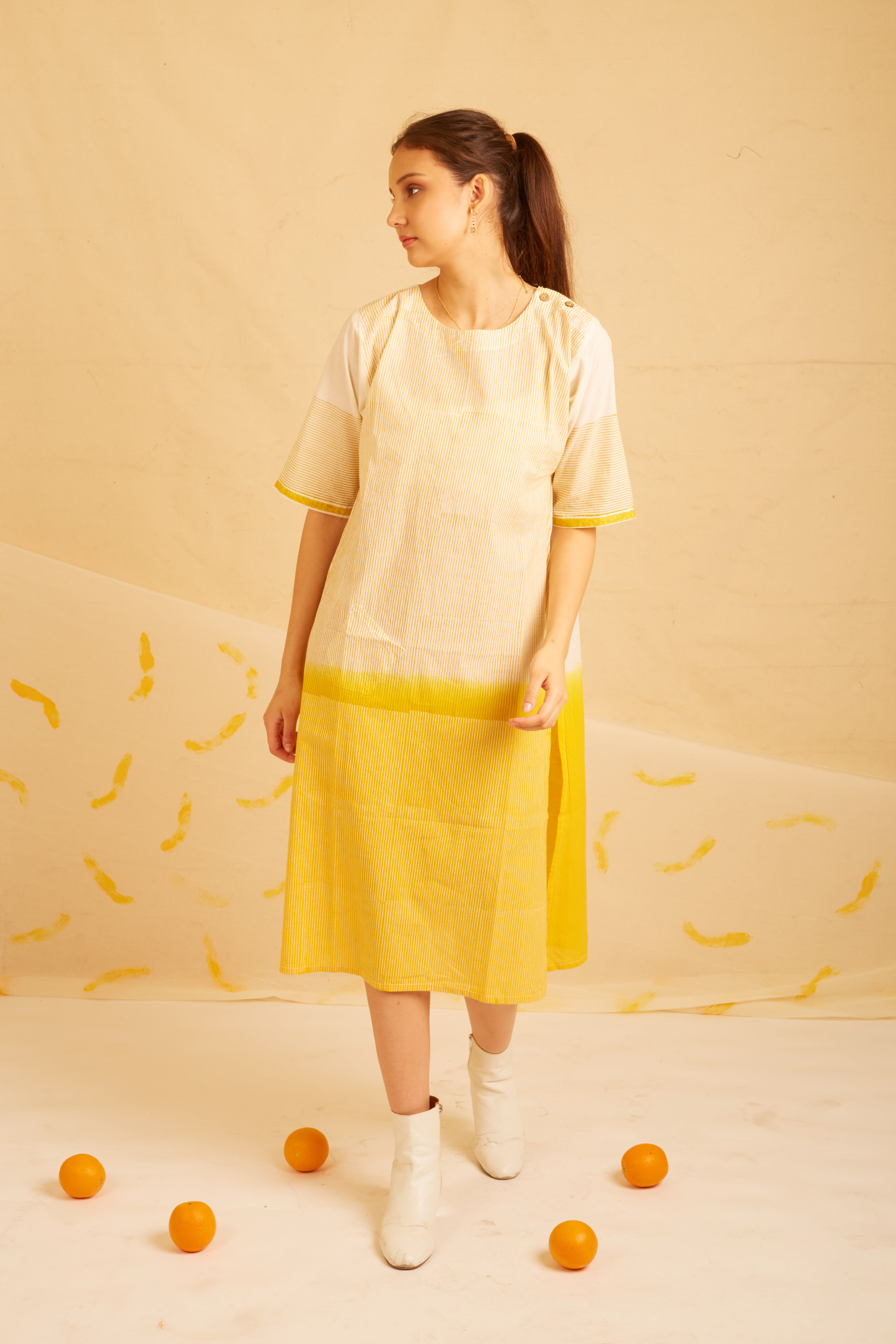 BANANA Tangy Mango Kurta