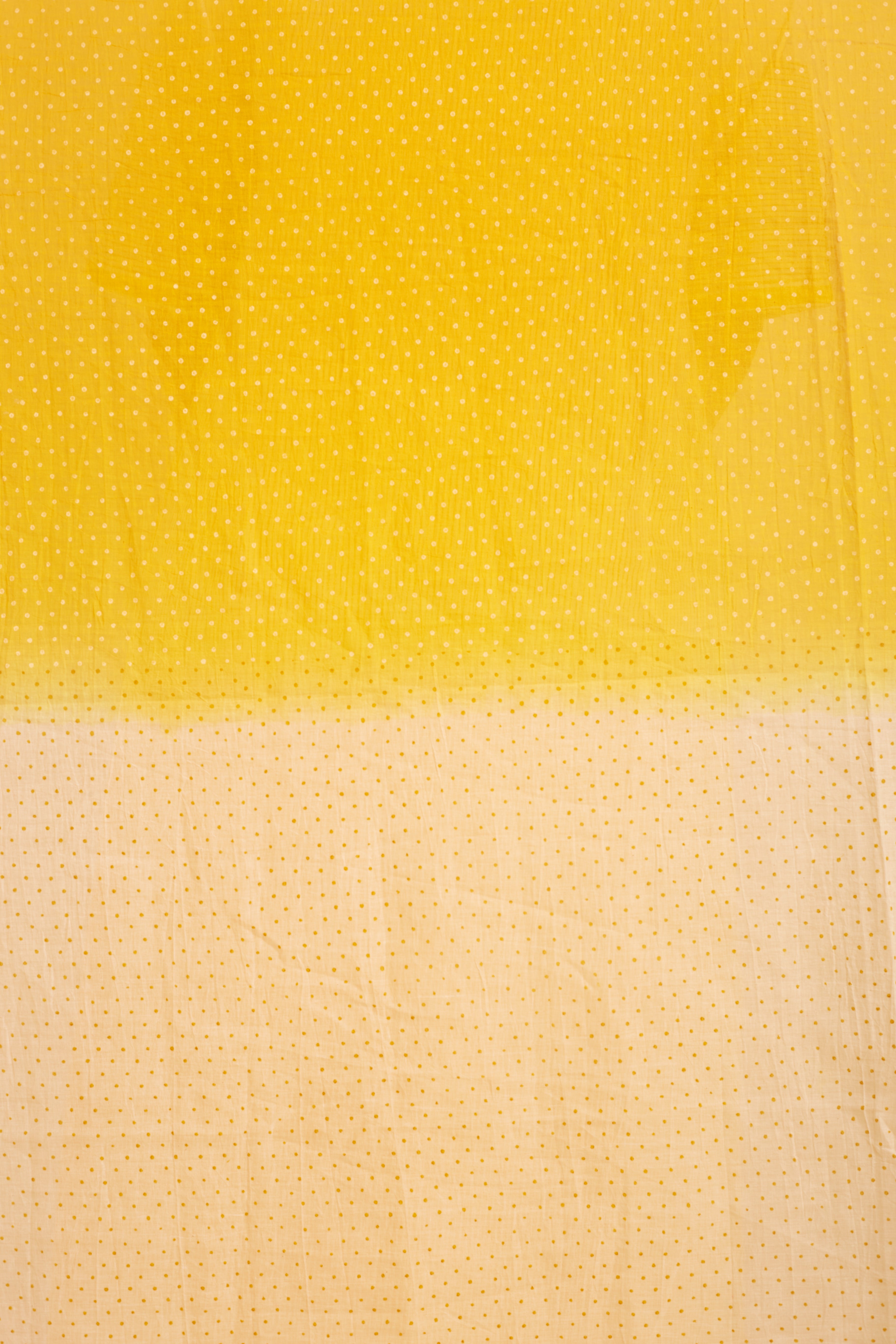 BANANA Yellow And White Dupatta