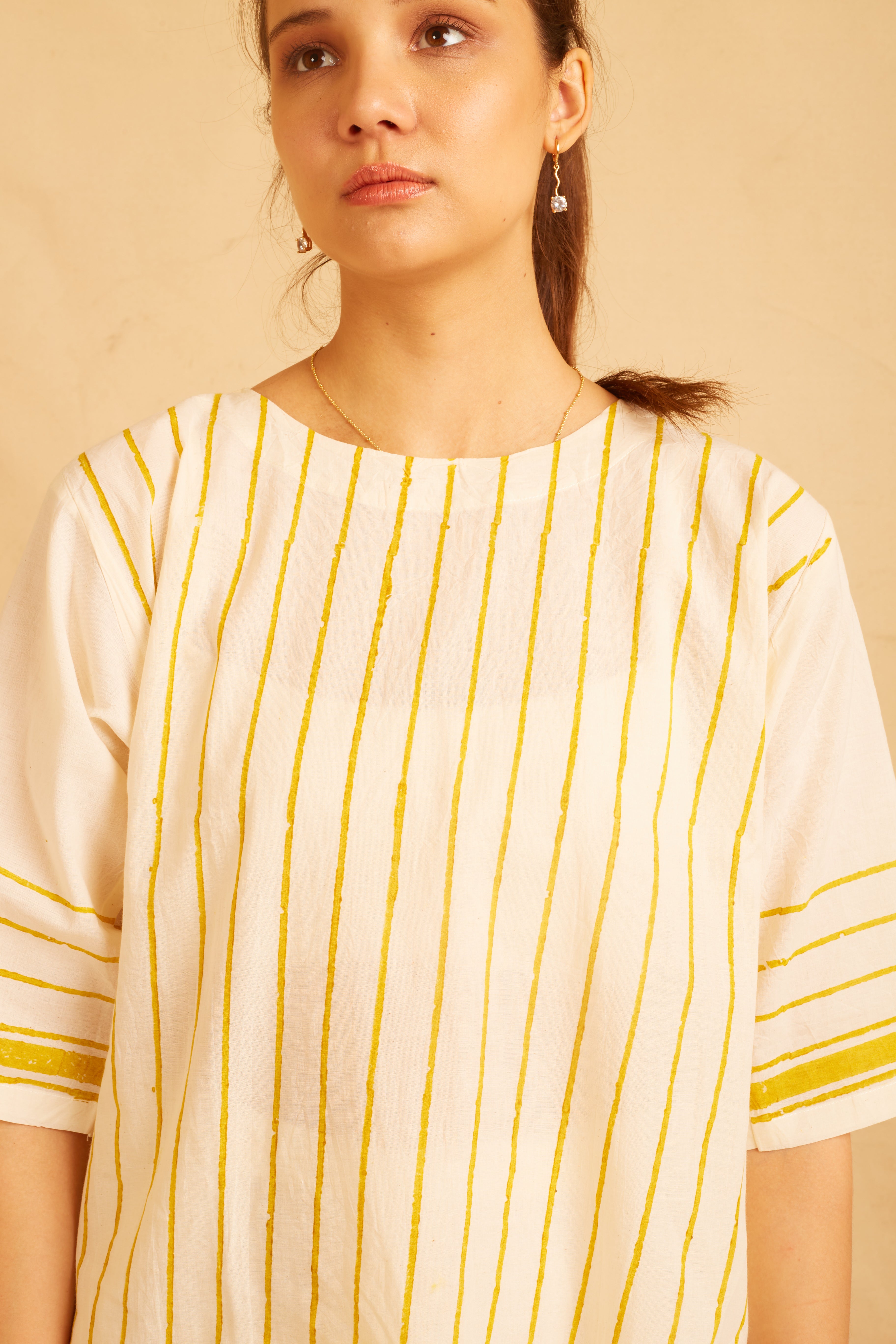 BANANA Summer Lime Kurta Set (Set of 2)