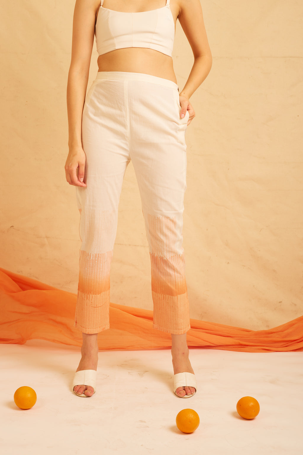 BANANA Orange Delight Kurta Set