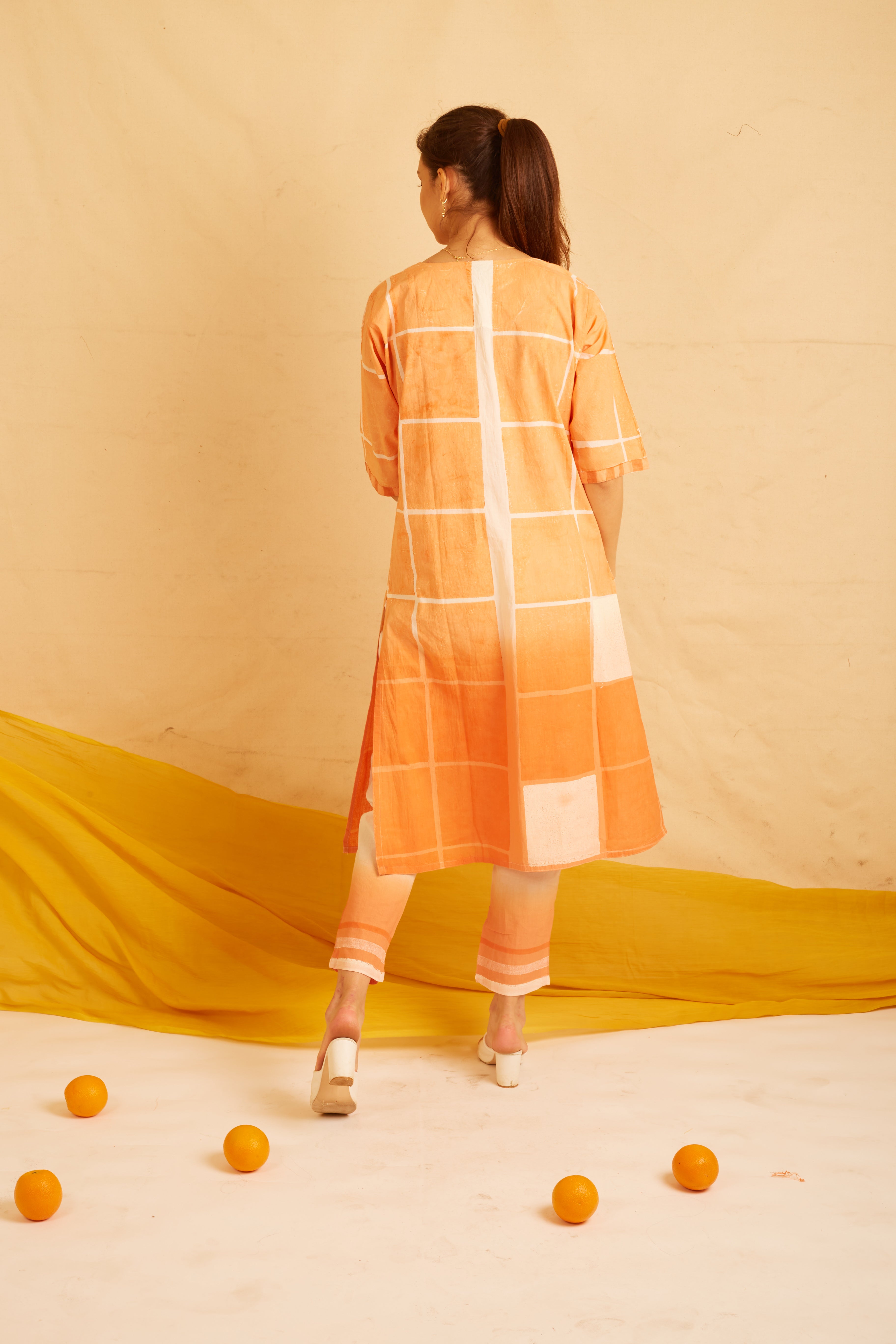 BANANA Orangina Kurta Set