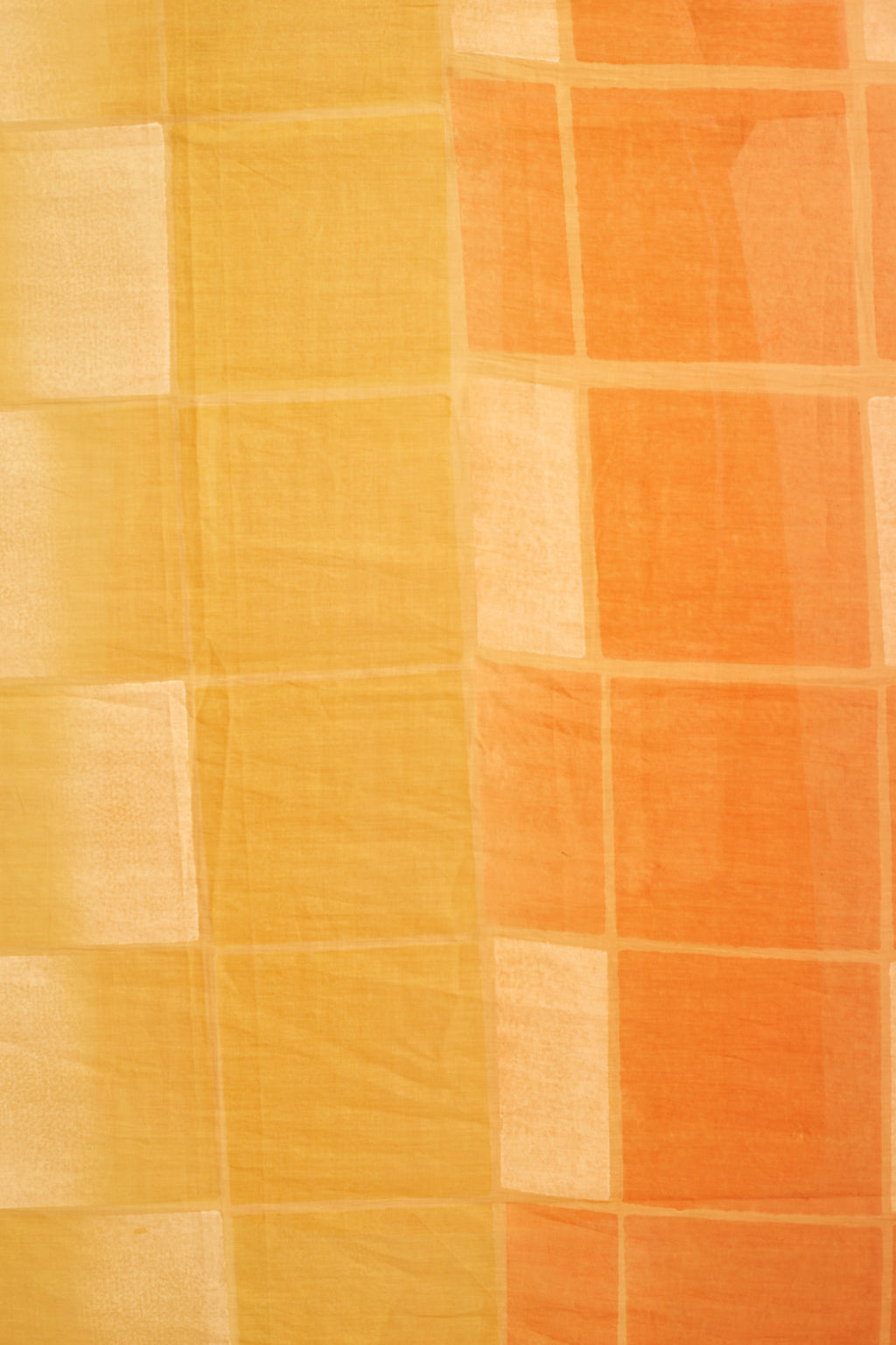 BANANA Yellow and Orange Box Dupatta