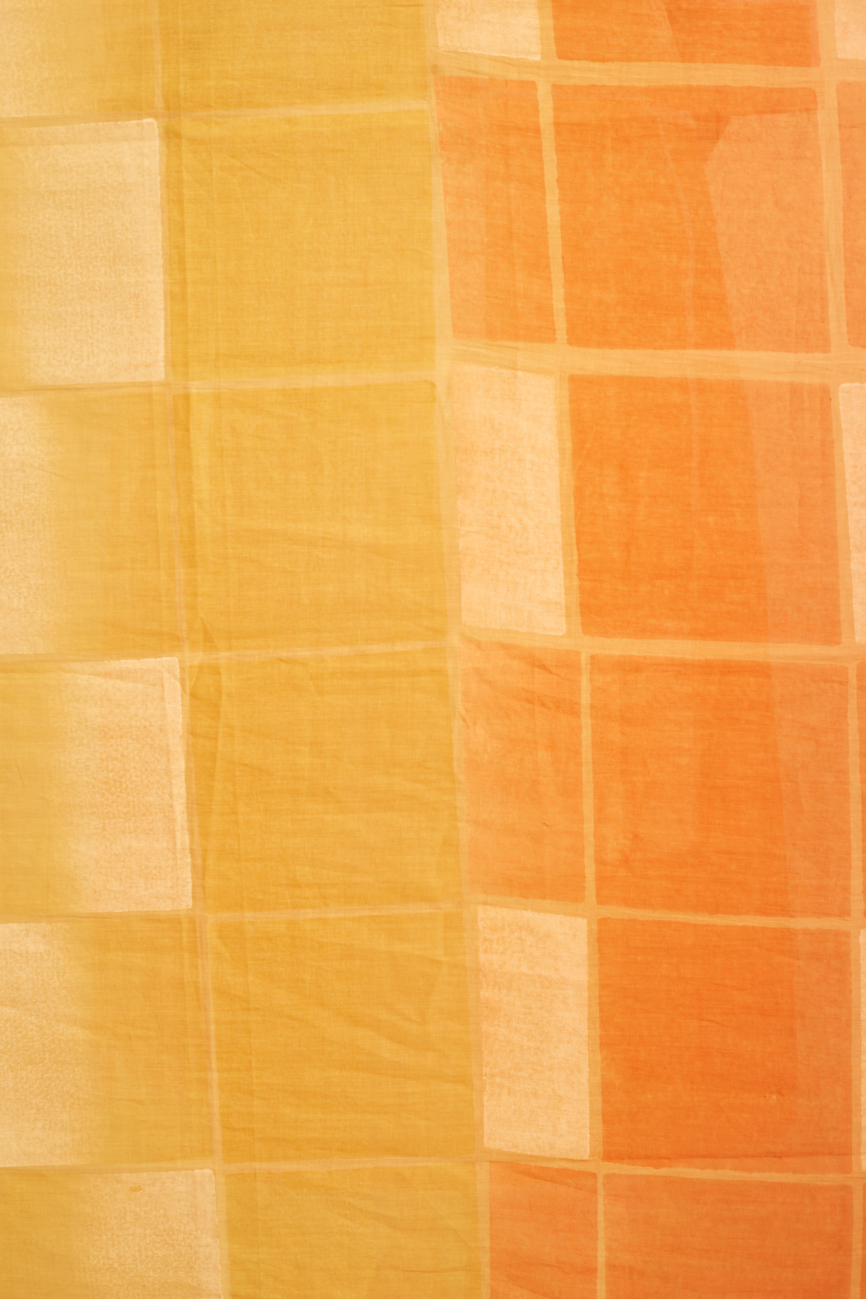 BANANA Yellow and Orange Box Dupatta