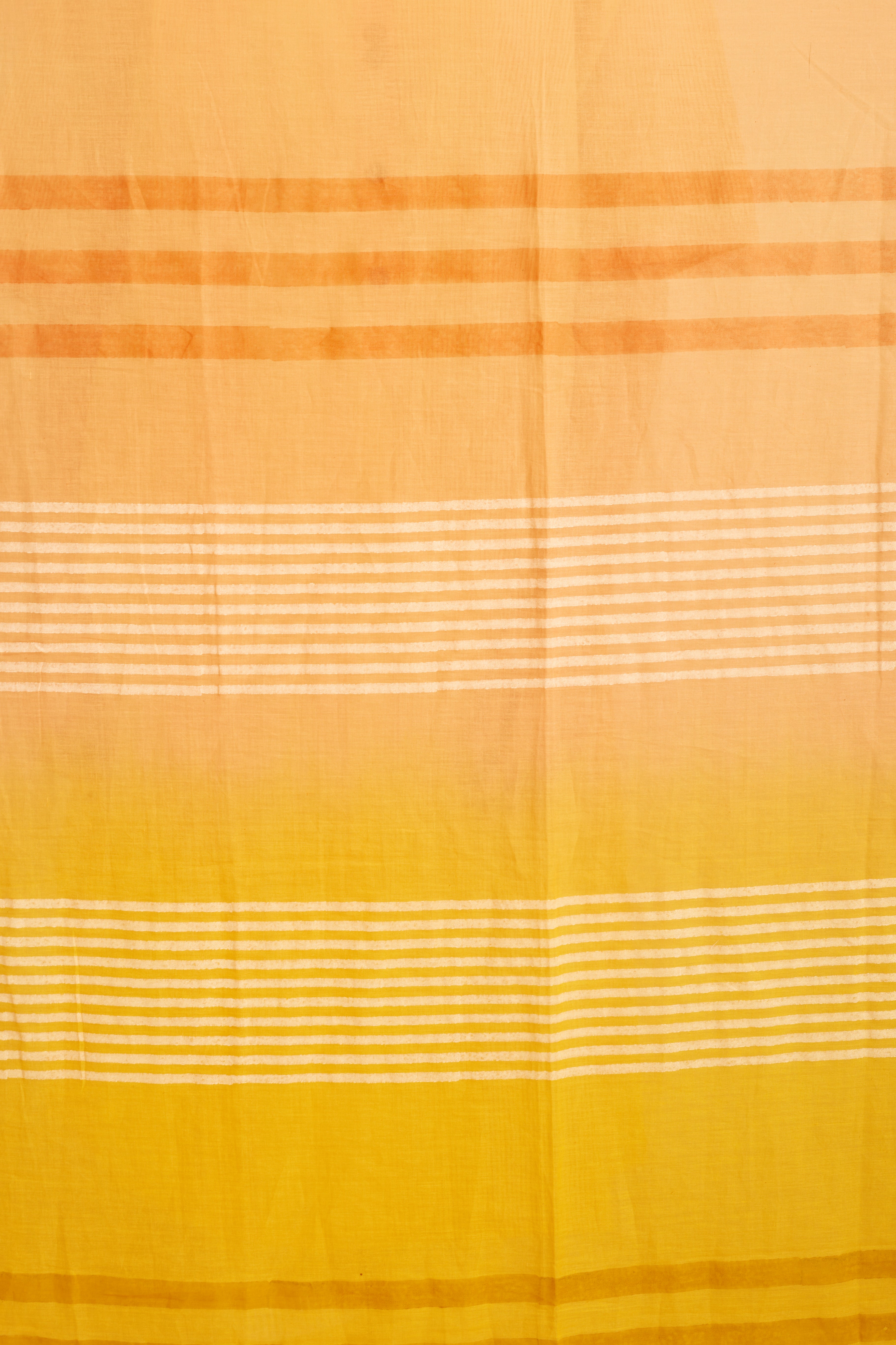 BANANA Yellow Striped Dupatta