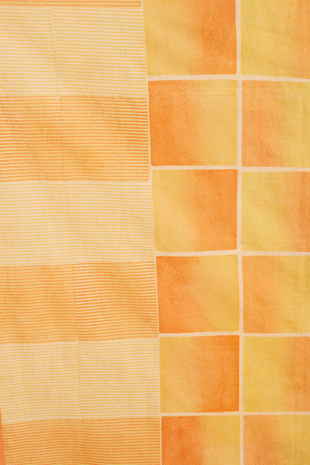 BANANA Yellow Ombre Boxy Dupatta