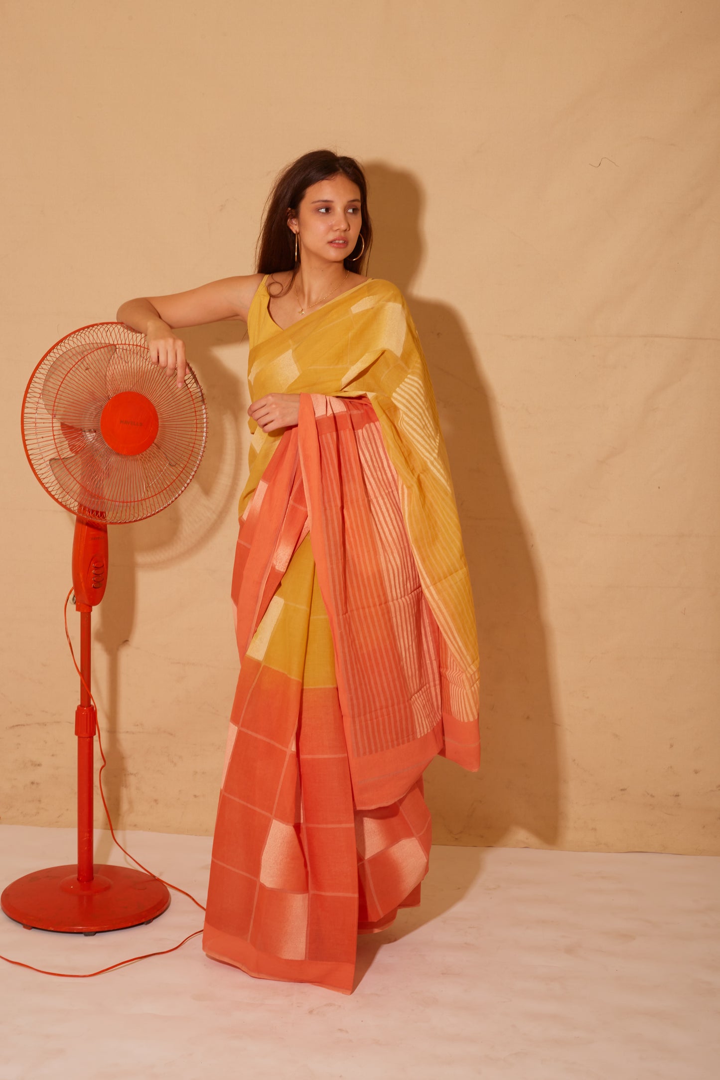 BANANA Summer Up Saree with Wrap Top