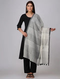 Macro White Dupatta - BANANA labs