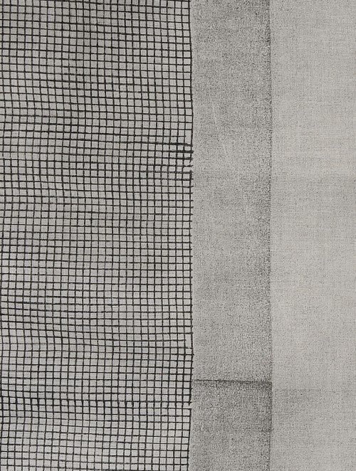 Haze White Dupatta