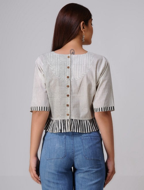 Micro White Crop Top
