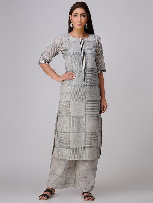Haze Rotate White Kurta